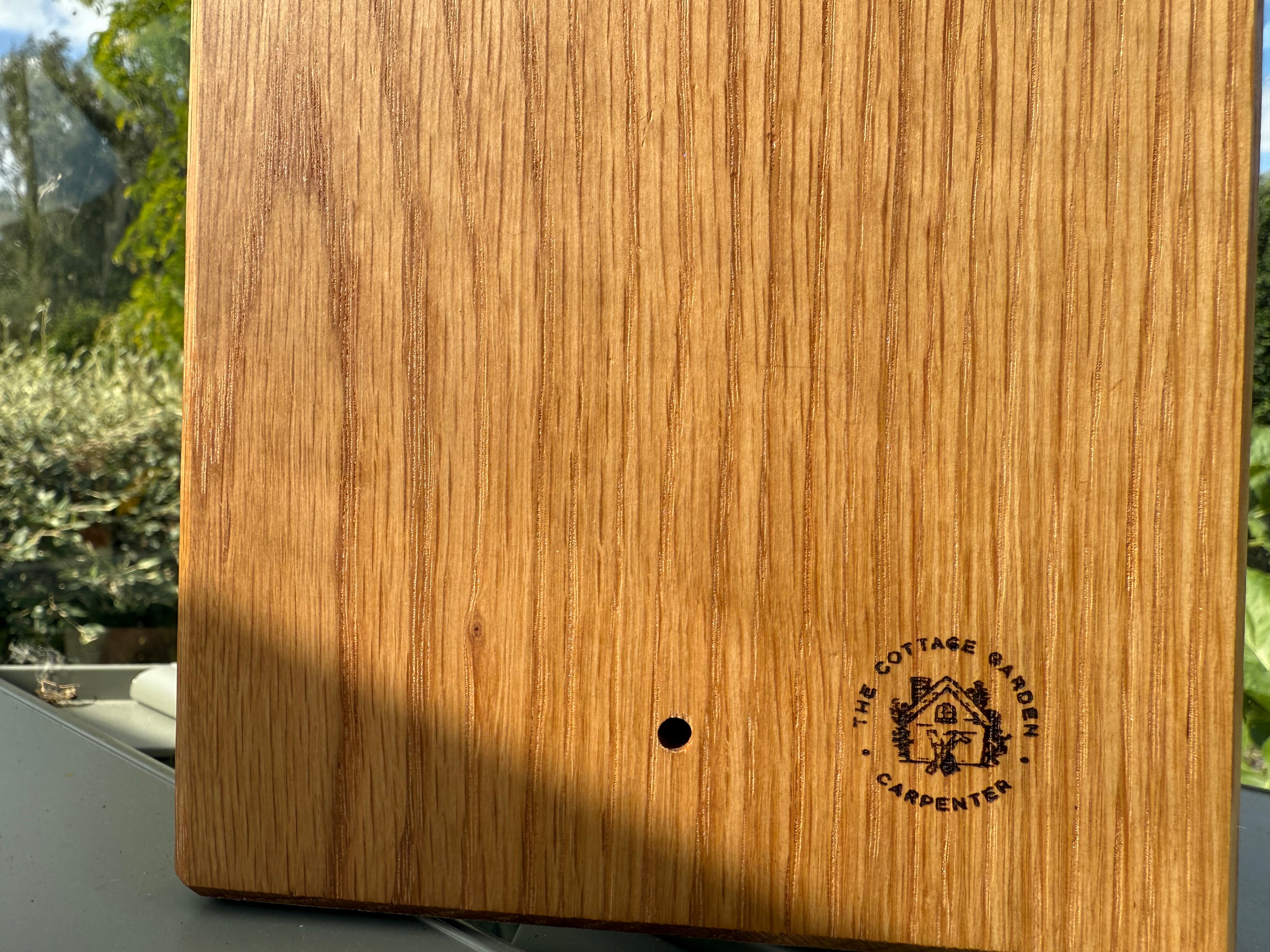 Handmade Oak Coat Rack: Equestrian Cast Iron Hook - Wall Mountable