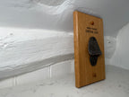 Handmade Solid Oak Wall Mounted Bottle Opener: Gin & Tonic Theme - Cast Iron - Personalisable