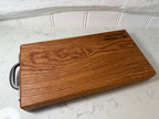 Handmade Solid Oak Gin Serving Board: Cocktail Bar Decor - Personalisable