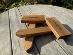 Personalisable Herb Patch Sign - Handmade in Solid Oak